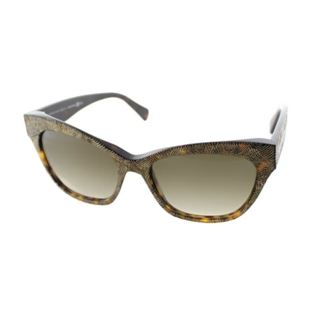 Alexander McQueen AM4261 OFN Women's Cat-Eye Sunglasses