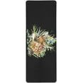thumbnail image 2 of RYLABLUE Cute Fawn Forest Watercolor Illustration Extra Extended Large Gaming Mouse Pad Mat Desk Pad Keyboard Mat 31.5x12 inch, 2 of 3