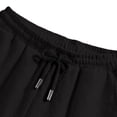 thumbnail image 6 of Qiyinn Men's Casual Shorts Cotton Drawstring Waffle Summer Beach Shorts Elastic Waist Lounge SweatShorts with Pockets, 6 of 6