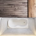 thumbnail image 7 of Sunny Shower Double Sliding Tub Door 60" x 57.4" with 1/4" Clear Glass in Chrome Finish, 7 of 7