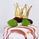 thumbnail image 5 of 2 piezas delicadas pastel de cumpleaños decoraciones coronas toppers para fiesta para fiesta, 5 of 6
