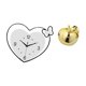 thumbnail image 5 of Reloj De Pared Con Forma De Corazón, Escultura De Fruta Acrílica, Figura De Cerámica, Decoración, Diseño Creativo, Movimiento Silencioso, Adorno De Arte De Pared Para Sala De Estudio,, 5 of 8