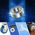 thumbnail image 2 of 10 Pcs 4x7x2.5mm Double Metal Shield MR74ZZ Single Row Deep Groove Ball Bearings Silver Tone, 2 of 6