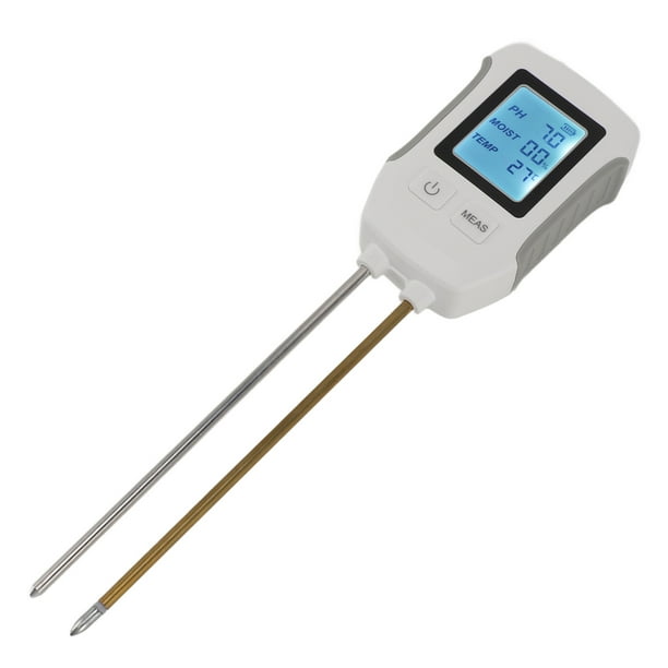 Probador De Humedad Del Suelo, Pantalla Digital Medidor De PH Del Suelo Fácil De Operar Para Huertos