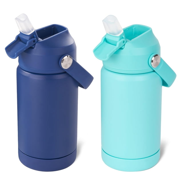 Botella de agua Kerilyn Kids de acero inoxidable con aislamiento de 350 ml