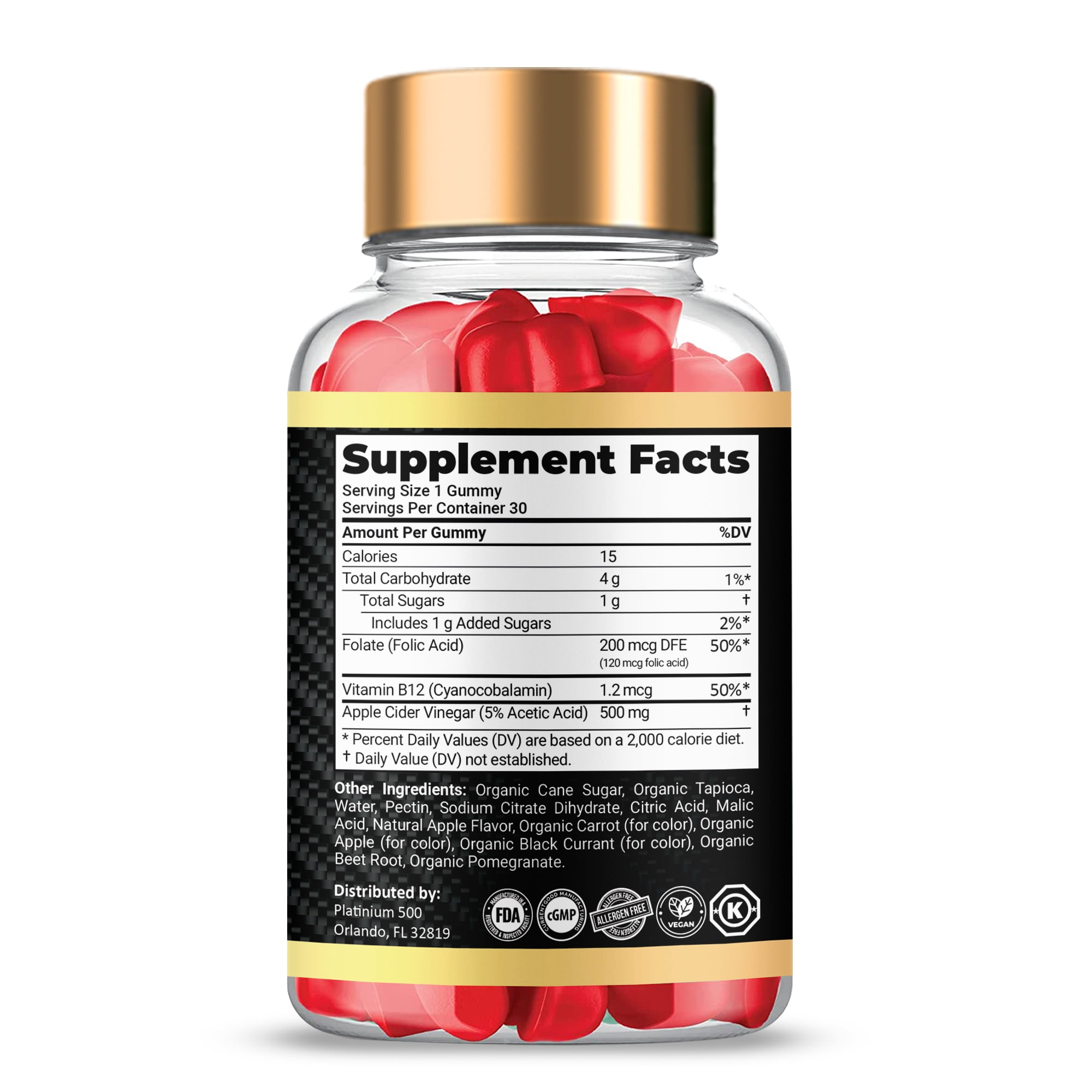 ACV Pro Plan Keto Plus ACV, Advanced Weight Management Formula Maximum Strength, ACV Pro Plan Keto ACV Gummies (5 Bottles)