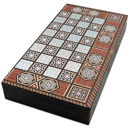 Magic Star Backgammon Turkish Premium Board Game Set The 19'' 