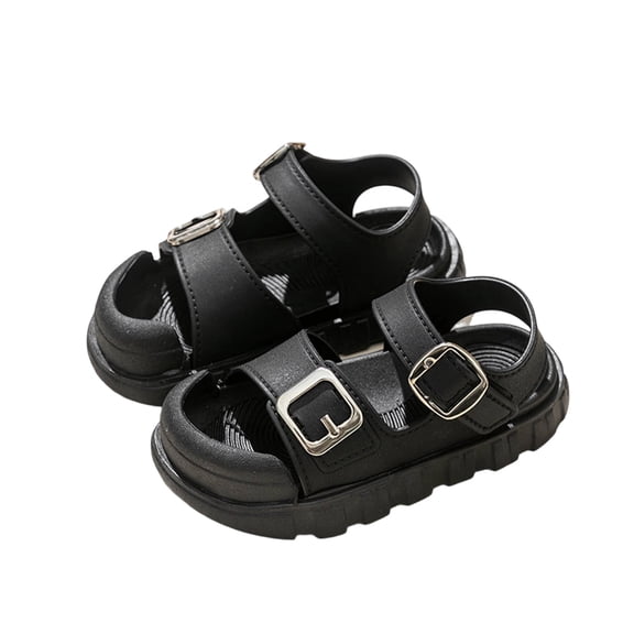 Owordtank Toddler Boys Girls Sandals Summer Casual Adjustable Strap Sandal for Beach Outdoor Lightweight Loose Outdoor Shoes