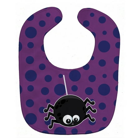 

Carolines Treasures BB8790BIB Halloween Spider Baby Bib 10 x 13 multicolor