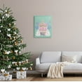 thumbnail image 2 of Stupell Industries Pink Ornate Christmas Building Graphic Art Gallery Wrapped Canvas Print Wall Art, Design by Melissa Wang, 2 of 7