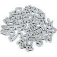 thumbnail image 1 of GHSDFBB , Crystal Rhinestone Slide Charms Alloy Alphabet A-Z Alphabet Letters for DIY Wristbands Bracelets Jewelry Making, 1 of 7