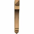 thumbnail image 2 of Ekena Millwork 4"W x 26"D x 30"H Imperial Arts & Crafts Rough Sawn Bracket, Western Red Cedar, 2 of 4