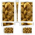 thumbnail image 3 of Skin Sticker for PS5 Slim Standard Disc Digital Edition Console and Controllers Decals for Playstation 5 (Golden Metallic,PS5 Disc Edition), 3 of 5