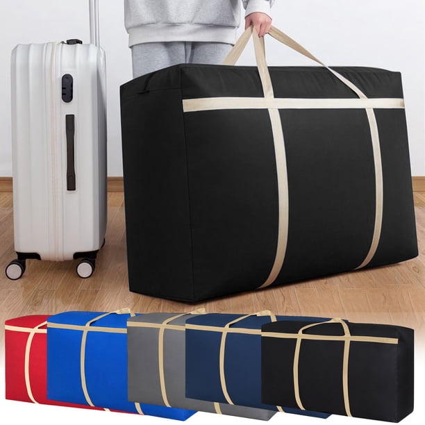 Artesanía Paisajística Bolsa de lona Oxford negra, 100 x 58 x 28 cm, equipaje de mano con correa para el hombro (1 unidad) JASKFLY