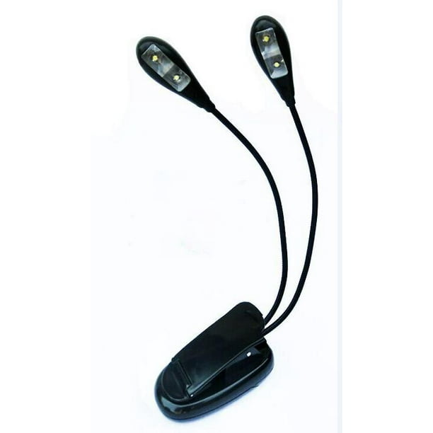 Lightahead Flexible LED Clip On Book Reading Light with 2 Adjustable