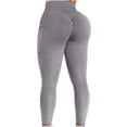 thumbnail image 2 of TIMIFIS High Waisted Pattern Leggings for Women Buttery Soft Tummy Control Printed Pants for Workout Yoga Pants - Summer, 2 of 5