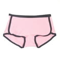 thumbnail image 5 of Womens Underwear Sporty Boxer Briefs Cotton Panties Pack of 4, 5 of 7