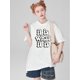 thumbnail image 1 of Letter Print T-Shirt for Women - Casual & Cute, Short Sleeve, Round Neck, Stretchy 100% Cotton, Machine Washable, Bottoming, Daily Wear Tee For adult, Men, Women, Teen, Teenager, adolescent, Youth, 1 of 5