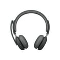 thumbnail image 2 of Logitech Zone Wireless 2 Casque Antibruit Haut de Gamme avec ANC Hybride, Certifié pour Zoom, Google Meet, Google Voice, Appairage Rapide, Graphite - Casque - Supra-Auriculaire - Bluetooth - Sans Fil - Réduction active du Bruit - USB-C via Adaptateur Bluetooth - Graphite - Certifié Google Meet, 2 of 17