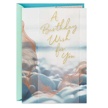 Hallmark Birthday Card (Wishing You Happy Moments Today and Always)