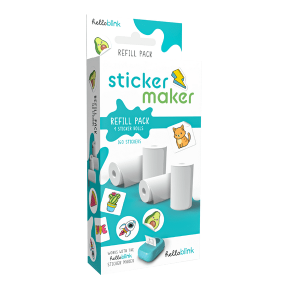 Hello Blink Sticker Maker White Refill Pack
