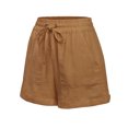 thumbnail image 2 of KOGMO Womens Lightweight Linen Shorts with Drawstring and Pockets, 2 of 7
