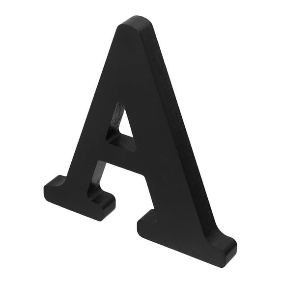 Masteelf Black Wooden Letters For Table Wall Decor Decorative Alphabet Blocks For Home Initial Letter Decorations Letters For Wall Decorative Letters For Wall