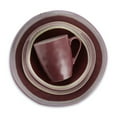 thumbnail image 2 of Stone Lain Serafina 16-Piece Dinnerware Set Stoneware, Wine, 2 of 6