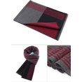 thumbnail image 2 of LinYooLi Classic Plaid Scarf for Men Warm Cashmere Feel Soft Long Scarves Retro Fashion Checked Shawl Wraps Winter Fall, 2 of 2