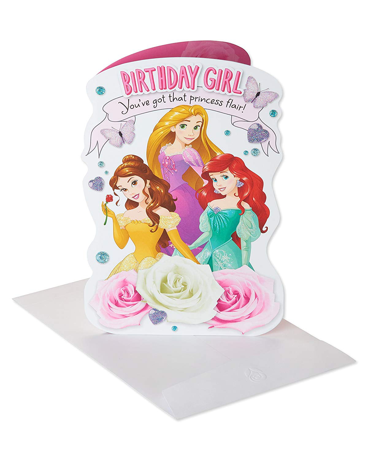 Details about   American Greetings Disney Snow White & Seven Dwarfs Happy Birthday Card Glitter 
