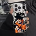 thumbnail image 5 of Funda de teléfono trasera plateada colorida de Dragon Ball Son Goku Comic para Apple iPhone 15 14 13 12 11 XS XR X Pro Max Plus, 5 of 5