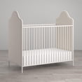 thumbnail image 3 of Little Seeds Piper Upholstered Metal Crib, Cream, 3 of 16