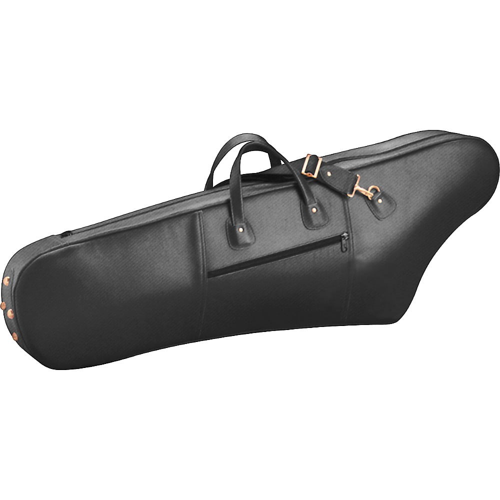 Reunion Blues Leather Low A Bari Saxophone Bag Burgundy