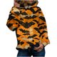 thumbnail image 1 of Sudadera con capucha y cuello redondo de manga larga con estampado de Halloween para mujer Fridja  bvmnju4980, 1 of 6