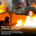 thumbnail image 6 of 30 Feet Chimney Sweep Kit Chimney Brush, Chimney Cleaning Kit and Rotary Chimney Cleaning System, Fireplace Brush Tool with 9 Nylon Flexible Rods, 6 of 7