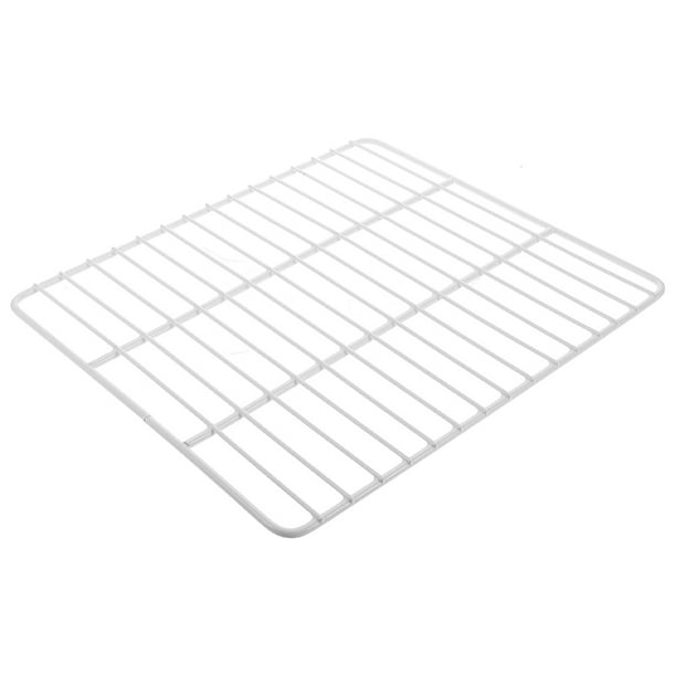 Tablero divisor de refrigerador con rejilla de alambre de hierro para organizar los cajones del refrigerador, solución de almacenamiento para equipos de cocina comerciales