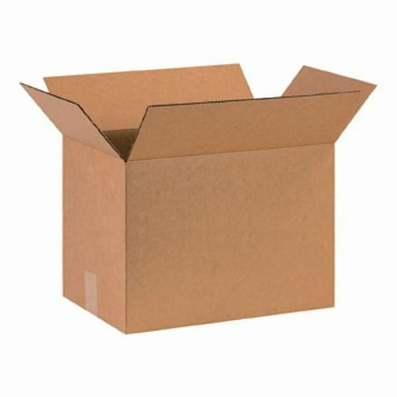 15 x 10 x 12" ECT-32 25 Pack Kraft Corrugated Boxes