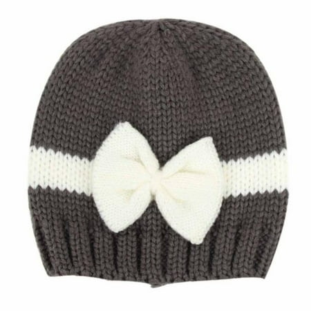 Baby Knot Hat - hot Newborn Baby Girl Boy Infant Toddler Knitting Wool Crochet Hat Soft Hat Cap