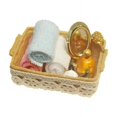 thumbnail image 2 of Casa de muñecas a escala 1/12, juego de cesta de maquillaje, muebles en miniatura, modelo de tela, Mini casa de muñecas, habitación de dormitorio, 2 of 4
