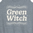thumbnail image 3 of Instant Message - Green Witch - Women's Racerback Tank Top, 3 of 5