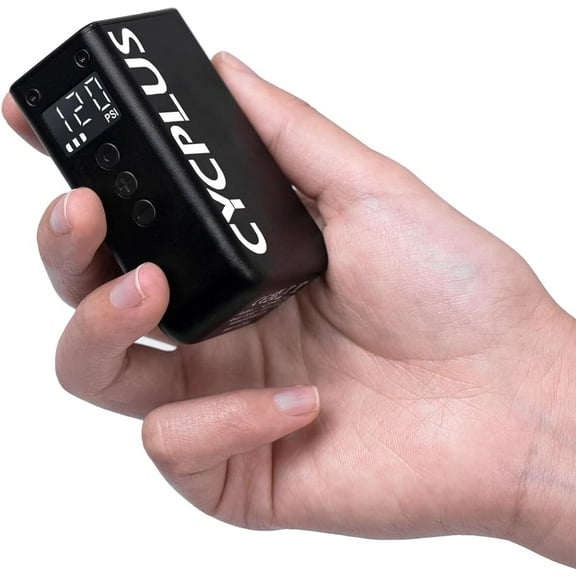 CYCPLUS AS2 Pro 120PSI Electric Portable Mini Bike Pump with Gauge -2025Version