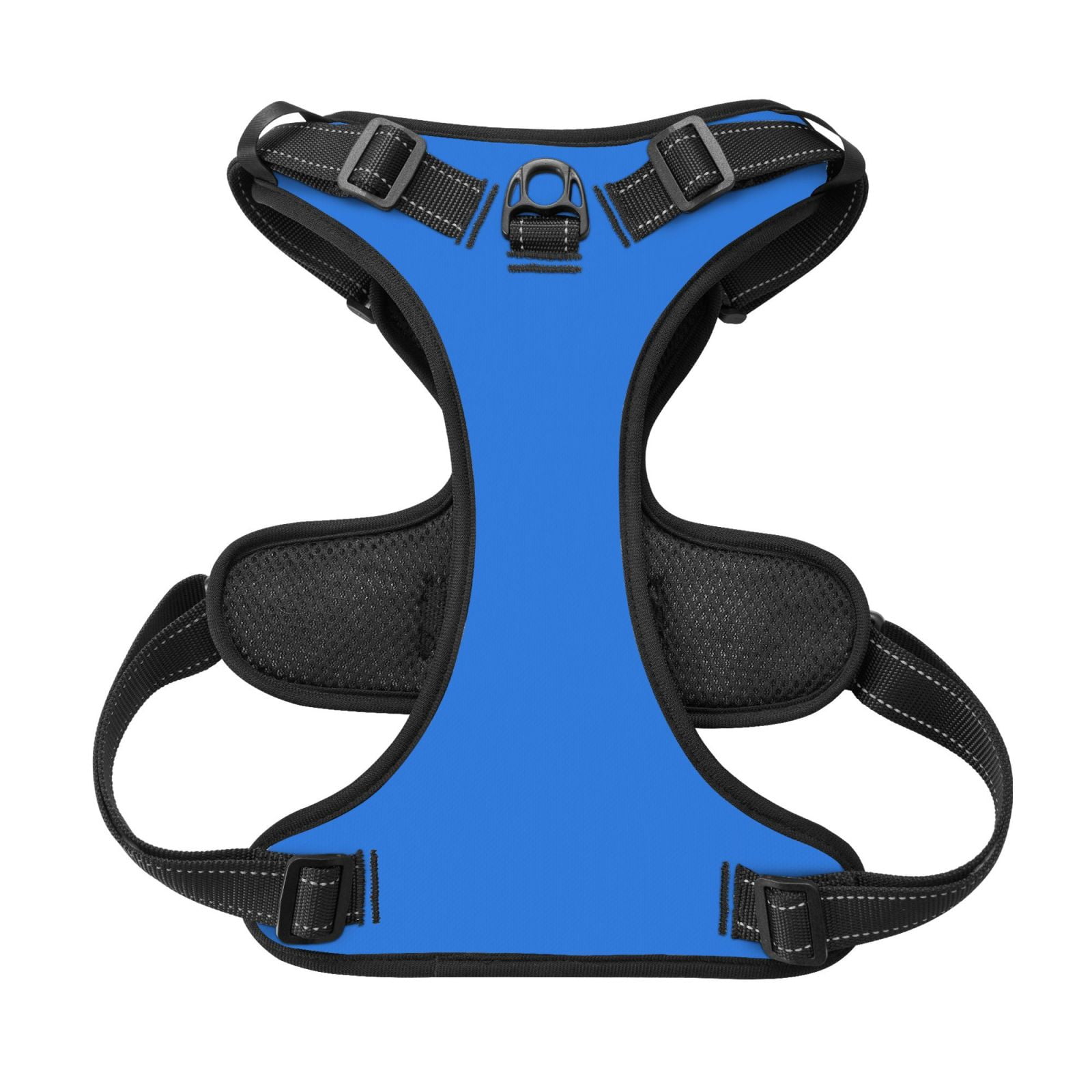 Kdxio Dodgerblue Print No Pull Dog Harness Adjustable Reflective Oxford Easy Control Medium Large Dog Harness For Training And Everyday-X-Large
