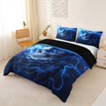 thumbnail image 2 of Erosebridal Magic Animal Dragon Duvet Cover Set,Spooky Gothic Skull Bedding Full For Adult 3-Piece,No Comforter,Reversible, 2 of 5
