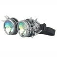 thumbnail image 3 of SAYFUT Vintage Steam puSAYFUT Victorian Style Goggles Rainbow Kaleidoscope Goth Cosplay Party Sunglasses, 3 of 7