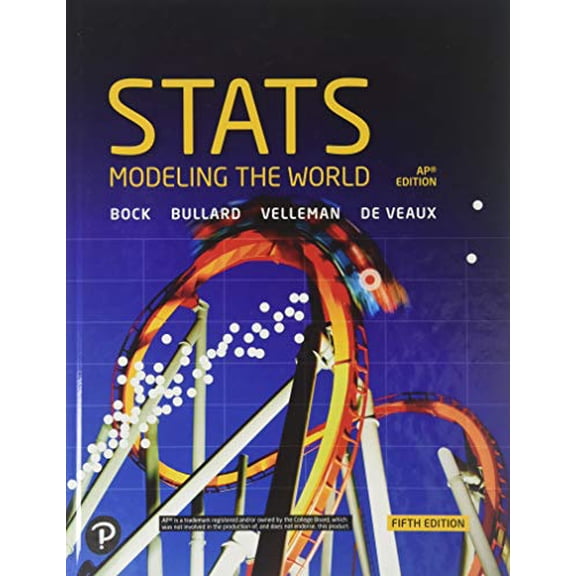 Pre-Owned MyLab Statistics with Pearson eText -- Standalone Access Card -- for Stats Modeling the World, 9780134761435, 013476143X, Hardcover,