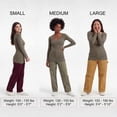 thumbnail image 5 of Emmalise Women's Basic Long Sleeve Crew Neck Casual T-Shirt, Navy, 5 of 7