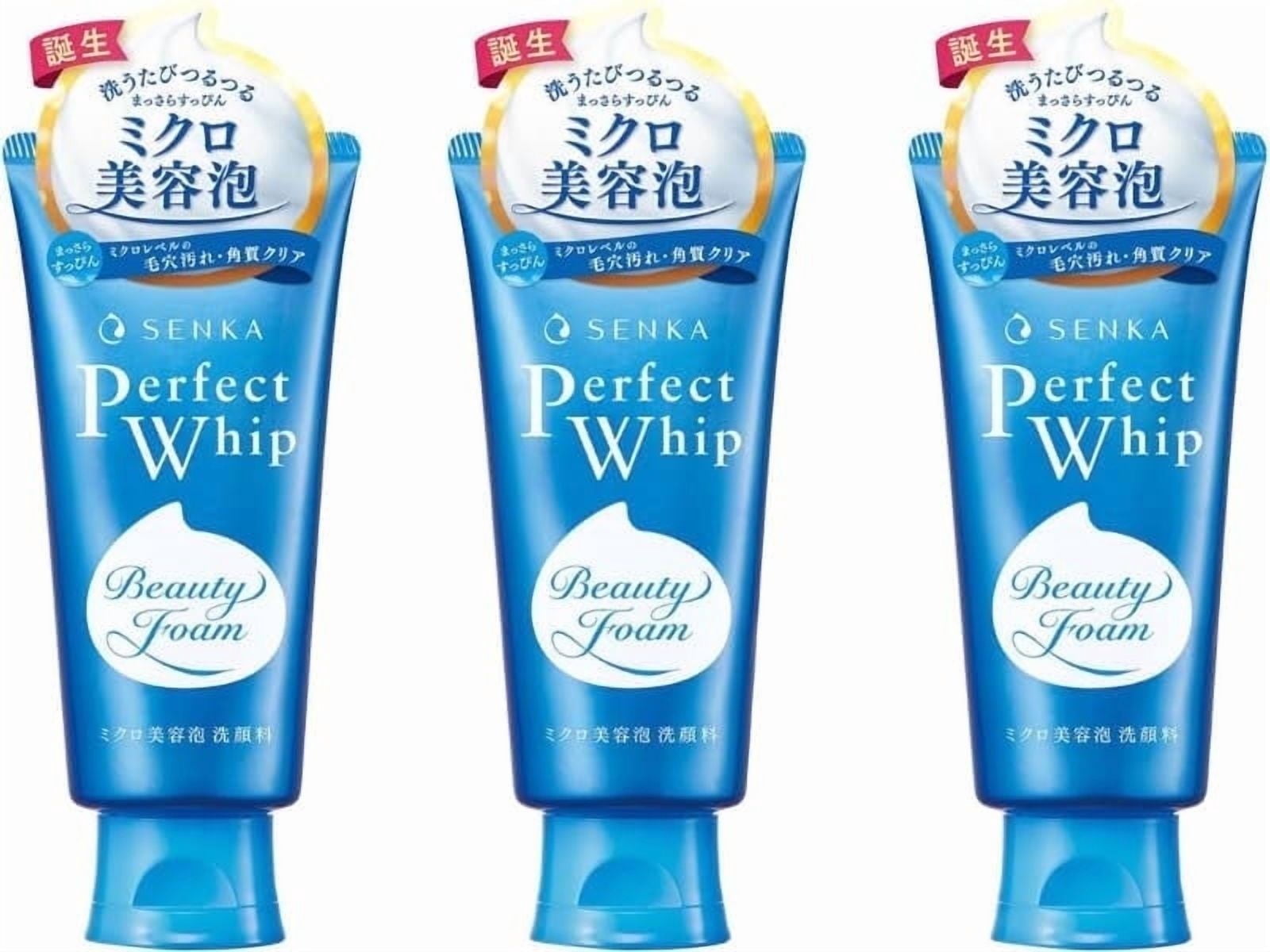 Shiseido, Face Cleanser, 4.2 oz, Perfect Whip with Silk 