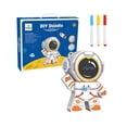 thumbnail image 3 of PINGÜE® DIY Doodle | 30x11x38, Figura Astronauta de Cartón para Niños, Apta para Pintar, Incluye 3 Marcadores de Colores, Uso Interior y Exterior, Amigable al Medio Ambiente y Reciclable, 3 of 5