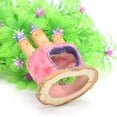 thumbnail image 3 of Pink Princess Castle Fish Cave Aquarium Ornament Fish Tank Decoration, 3 of 9