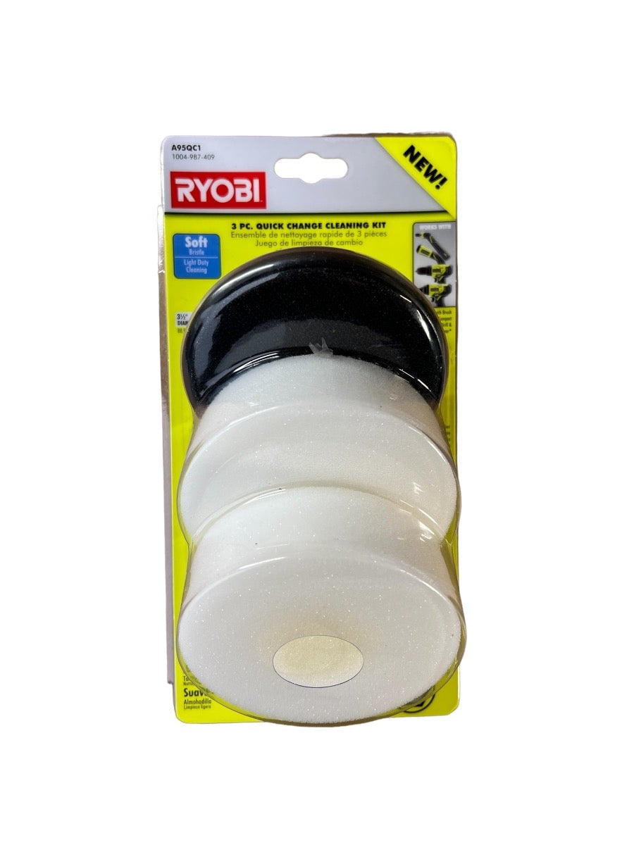 RYOBI Quick Change Cleaning Kit (3Piece)